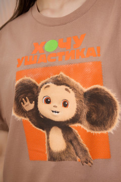 Футболка 8374 Чебурашка