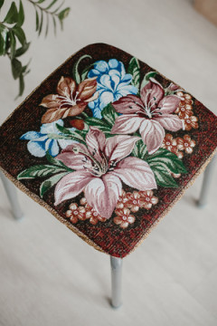 Подушка для мебели Сидушка на табурет квадратная