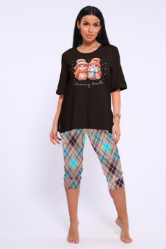 Пижама с бриджами ТК 386