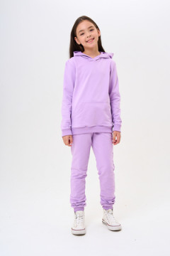 Костюм с брюками КТ0051 Сиреневый