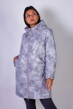 Куртка с капюшоном Листья арт. 338
