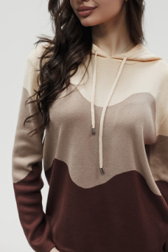 Костюм с брюками Вязаный Волна