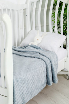 Плед велсофт Bio-Line, мягкий пушистый кубик