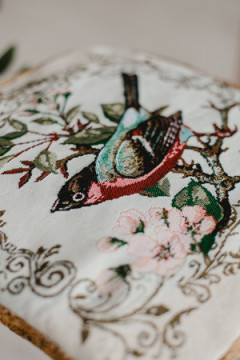 Подушка для мебели Сидушка на табурет квадратная