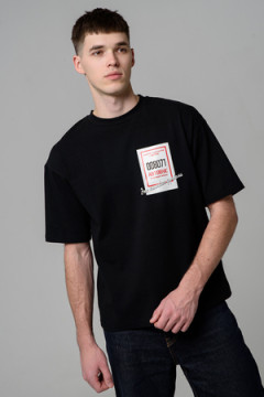 8579 футболка оверсайз мужская