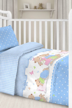 КПБ арт. КПБ-ПК-ПР/Сладких снов голубой