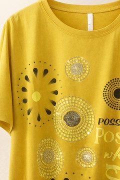Футболка со стразами Dream Sun арт. F9702