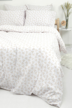 Наволочка поплин Первые листочки