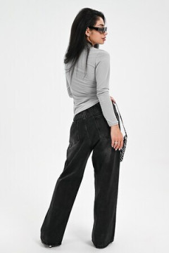 Лонгслив с драпировкой