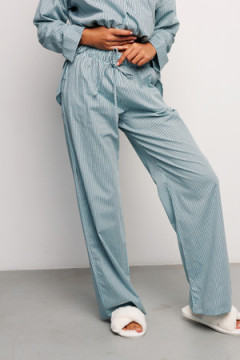 Костюм с брюками с рубашкой 394BLU