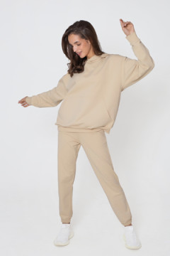 Худи оверсайз с капюшоном футер