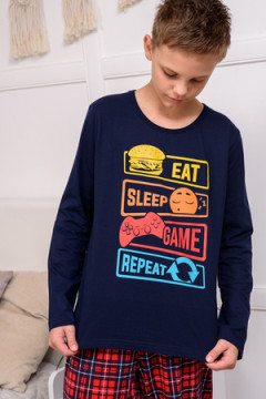 Пижама с брюками для мальчика ПижКл