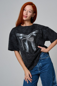 8594 футболка женская оверсайз