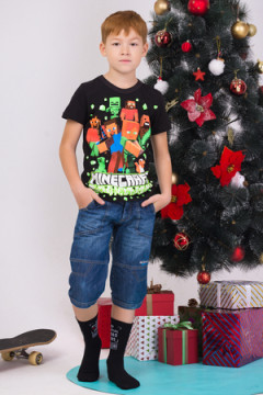 Детские носки высокие Санта Рок