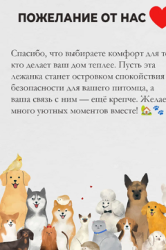 Лежанка для кошек и собак 50×60 с бортиками LDZR, рогожка, оксфорд, износостойкая, Bio-Line