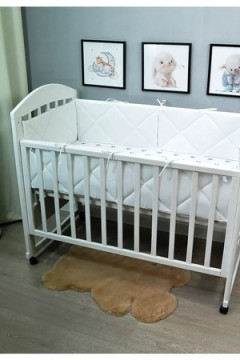 Бортик в кроватку для новорожденных стеганые