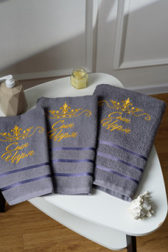 Полотенце 14418/1 Сын царя махровое плотность 350гр