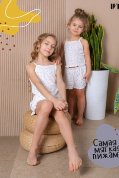 Пижама с шортами Лилу с шортами