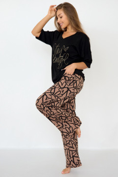 Пижама с брюками Кэр