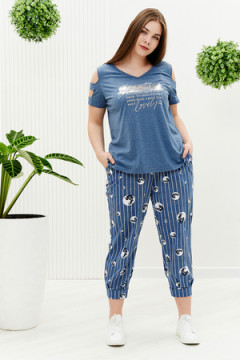 Костюм с брюками 9143