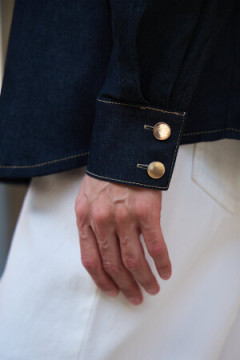 Рубашка джинсовая оверсайз