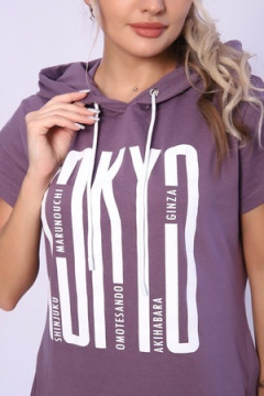 Платье с капюшоном - TOKYO - 494