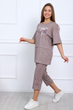 Пижама с бриджами 627