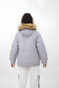 Куртка арт. 615 с натуральным мехом, Евро-зима, демисезон
