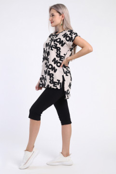 Костюм с бриджами Буква - 796