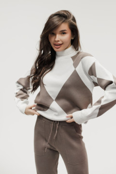 Костюм с брюками Вязаный с брюками