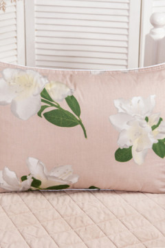 Подушка "Лебяжий пух" поплин леб. пух, атл. кант, отстрочка, лента, сумка(Н)