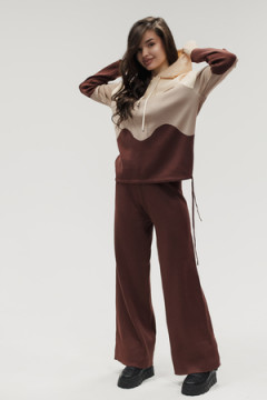 Костюм с брюками Вязаный Волна