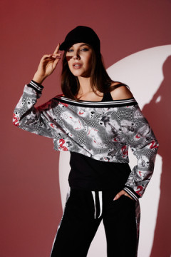 Костюм с брюками 67008 (тройка)