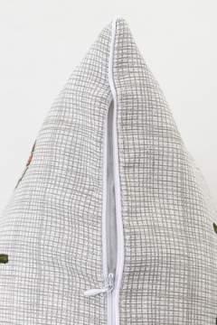 Наволочка декоративная рогожка Lizzy Home размер 50х50 см рисунок кошки