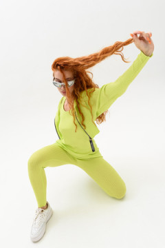 Костюм толстовка с туникой 67120