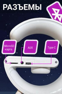 61304 Умный ночник с колонкой