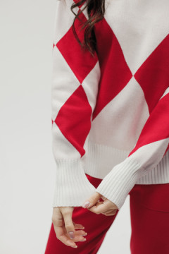 Костюм с брюками Вязаный с брюками