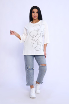 Туника 80028 лилия