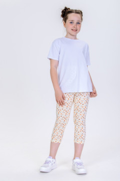 Лосины Листики укороченные