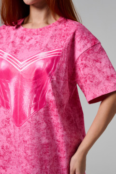 8594 футболка женская оверсайз