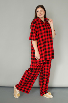 Костюм с брюками (К-02) больших размеров