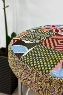 Подушка для мебели Сидушка на табурет круглая