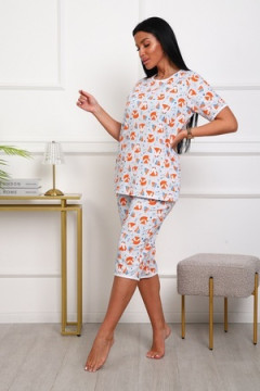 Пижама с бриджами 1096