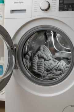 Плед Велсофт, плотность 220 г/м2, Pehmea Satu серый