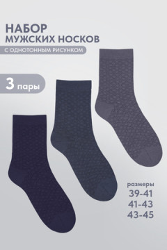 Носки стандарт Эрик комплект 3 пары