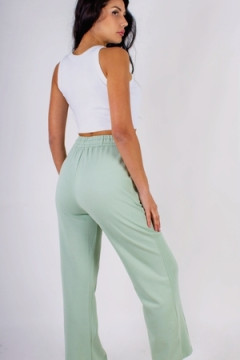 Брюки со стрелкой, на резинке