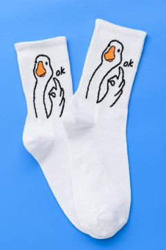 Носки высокие ГусьОк (набор 2 пары)