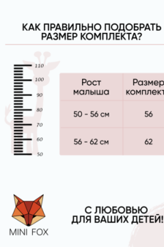 Костюм ясельный для новорожденного (3 пред. ) с боди KNRb