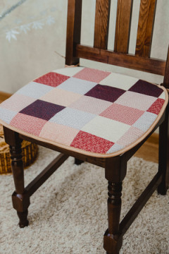 Подушка для мебели Сидушка на стул квадратная