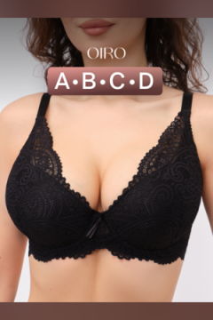 Бюстгальтер кружевной OIRO с пуш-ап ALICE 1032